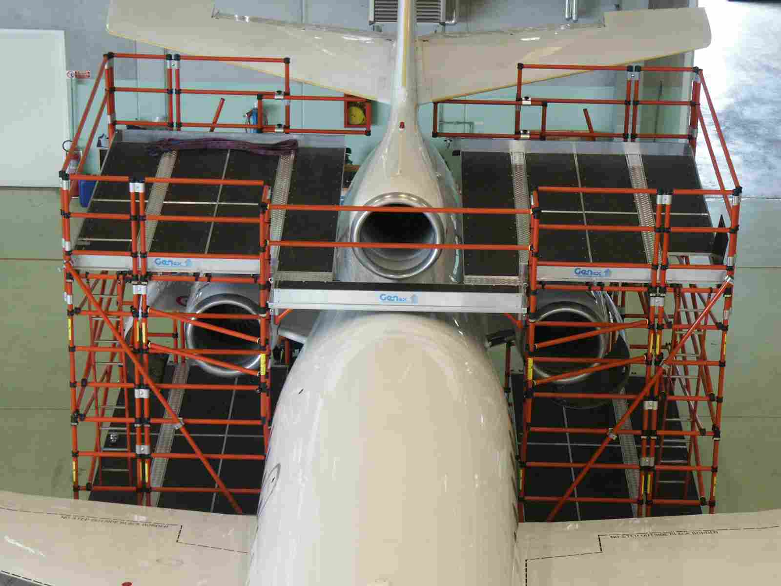 Aircraft Maintenance Platforms fiberglass scaffold