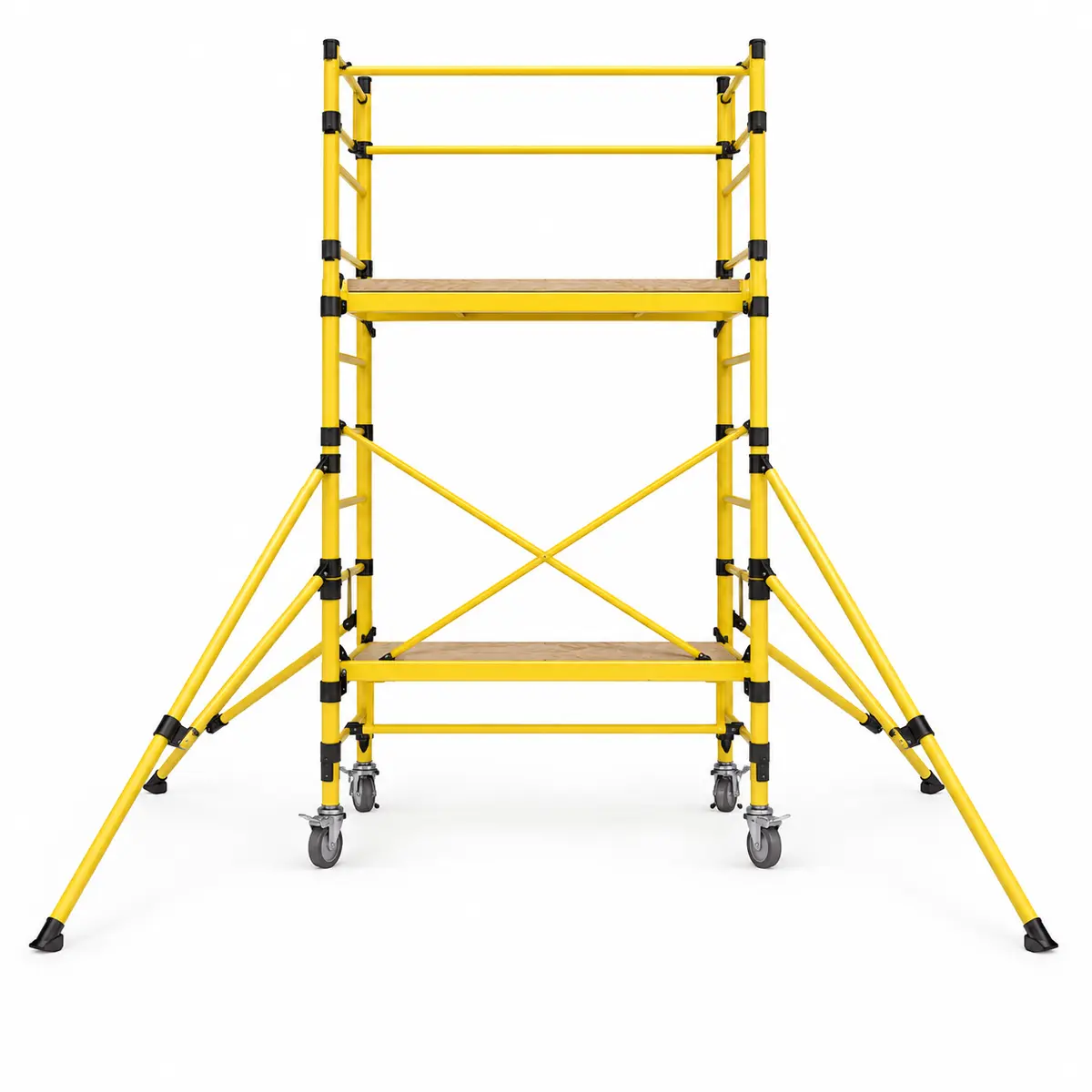 Fiberglass Scaffold Casters configuration example