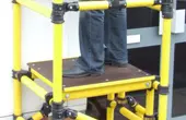 Fiberglass Podium Steps fiberglass scaffold detail view 4