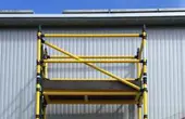 Integrated-Ladder Span 500 Tower fiberglass scaffold detail view 2
