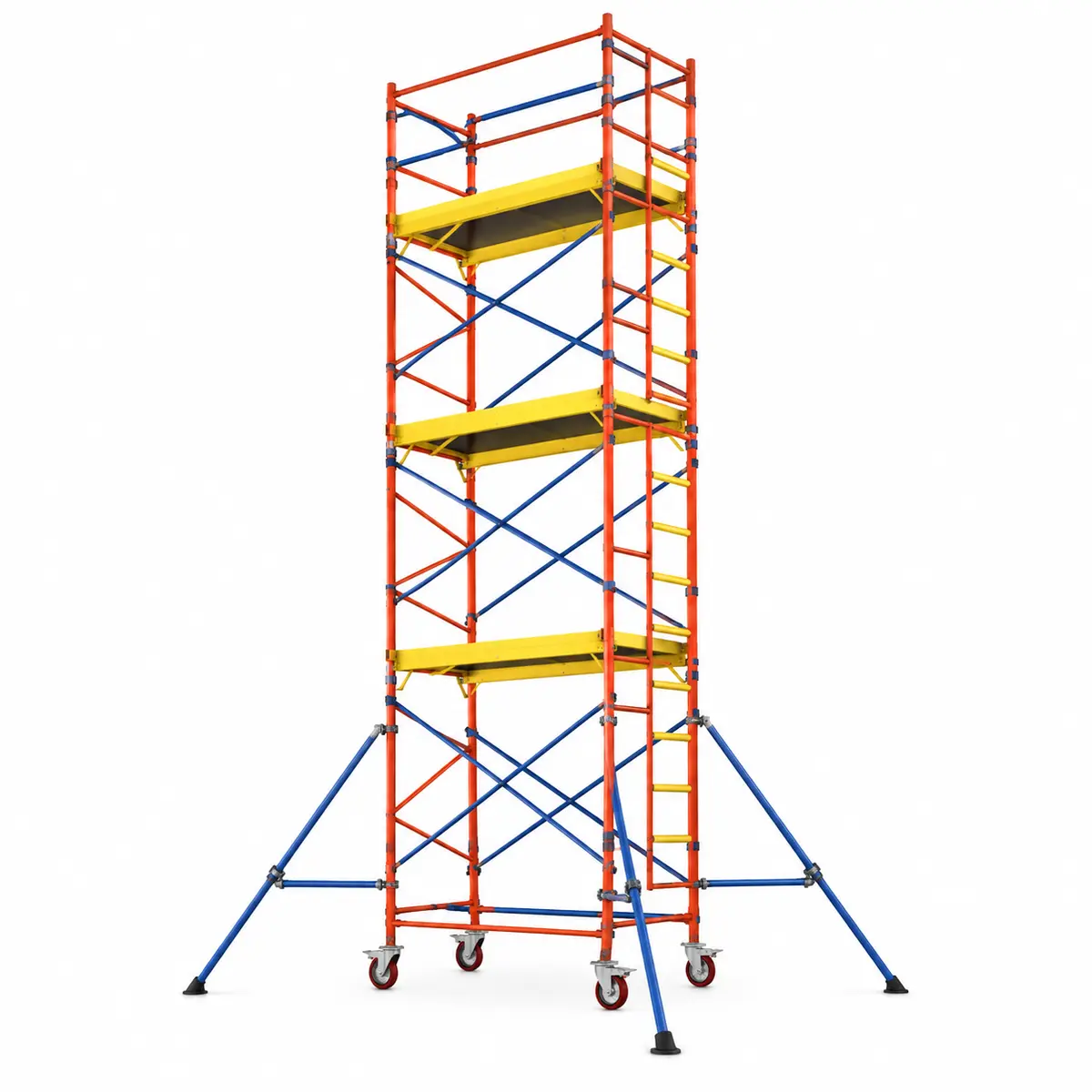 Fiberglass Scaffolding for Refineries configuration example